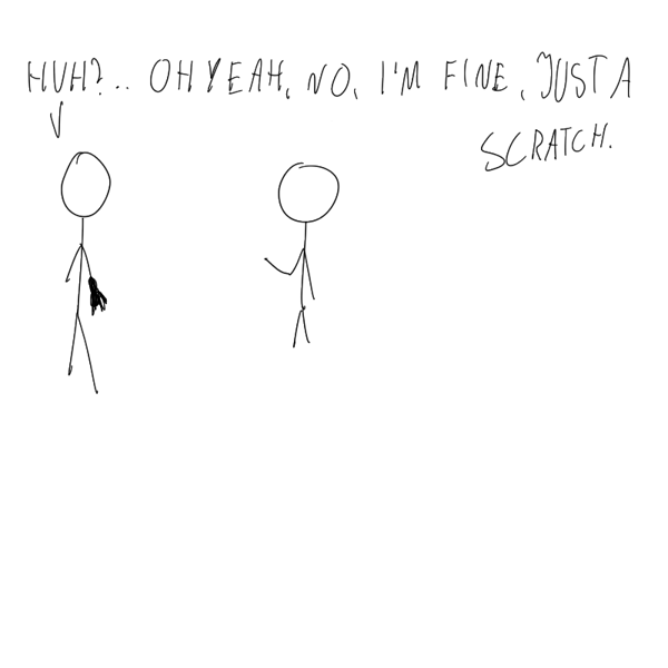 Men Dealing With Colds panel 2